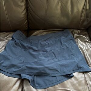 2 Lululemon Athletica Deep Blue and black Skort
